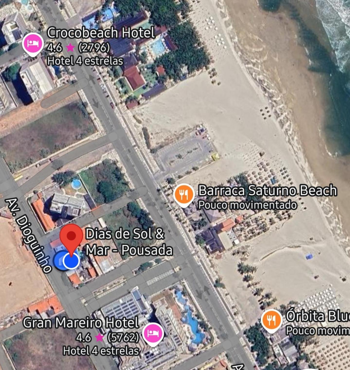 Dias De Sol & Mar Acomodação com café da manhã Fortaleza  Exterior foto